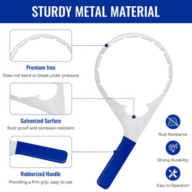 ERETOW both 6" and 8" wrenches side-by-side for quick size selection