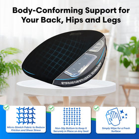 ERGO21 folded compact travel-ready cushion packing convenience