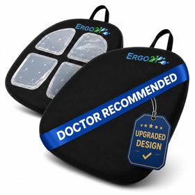 ERGO21 front packaging showing cushion and benefits