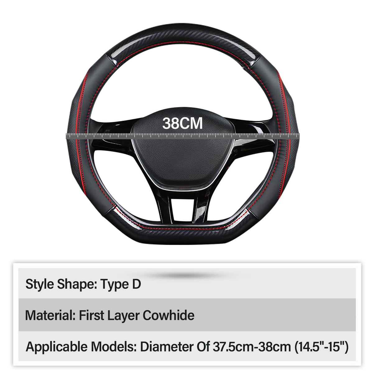 Ergocar lifestyle shot in car interior adding sporty aesthetic benefit