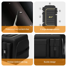 Ergocar non-slip bottom view preventing sliding for safer transport