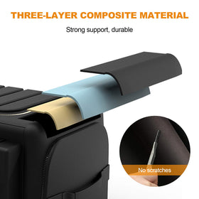 Ergocar detail of side pockets storing tools and bottles for quick access