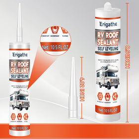 Erigathe kit with tubes and nozzle displayed for ready-to-use DIY roof maintenance