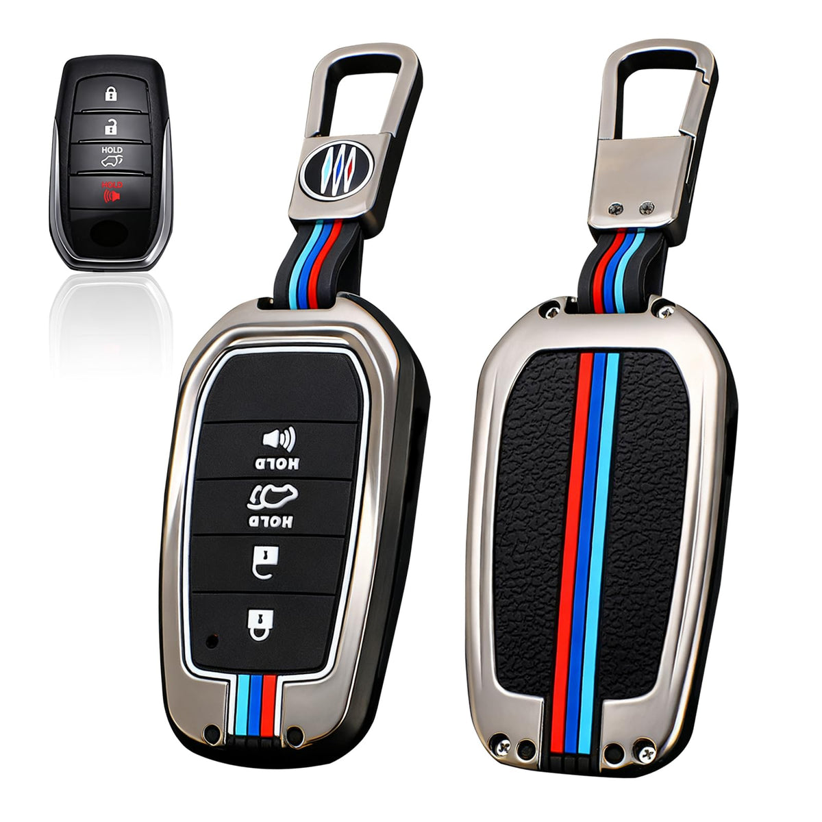 Erivis front view metal shell showing sleek protection and style