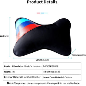 Erivis headrest on passenger seat illustrating matching set comfort and consistent posture help