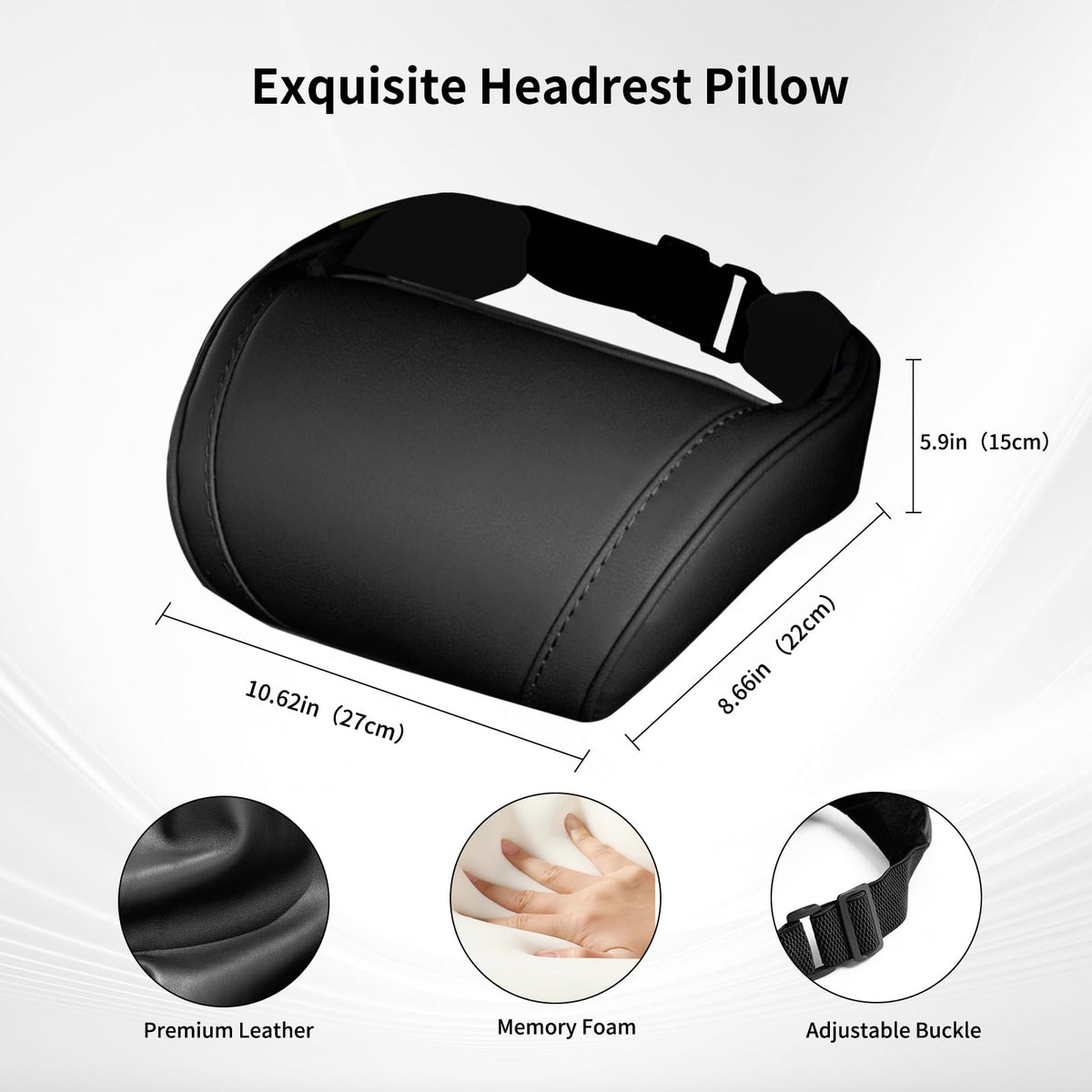 Erivis close-up of memory foam core showing supportive contouring benefit