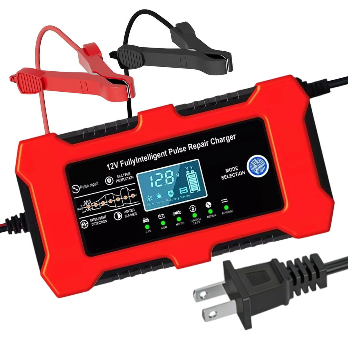 ERKUOMR front panel showing display and controls for clear monitoring