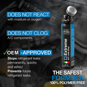 ERRECOM nozzle and cap close-up for easy press-and-apply benefit