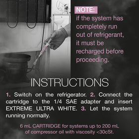 ERRECOM label close-up showing compatibility R600 R290 R134a for informed use benefit