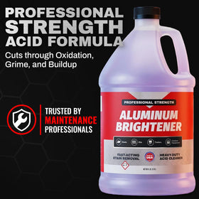 Aluminum wheel cleaned with Escentile highlighting improved appearance and shine