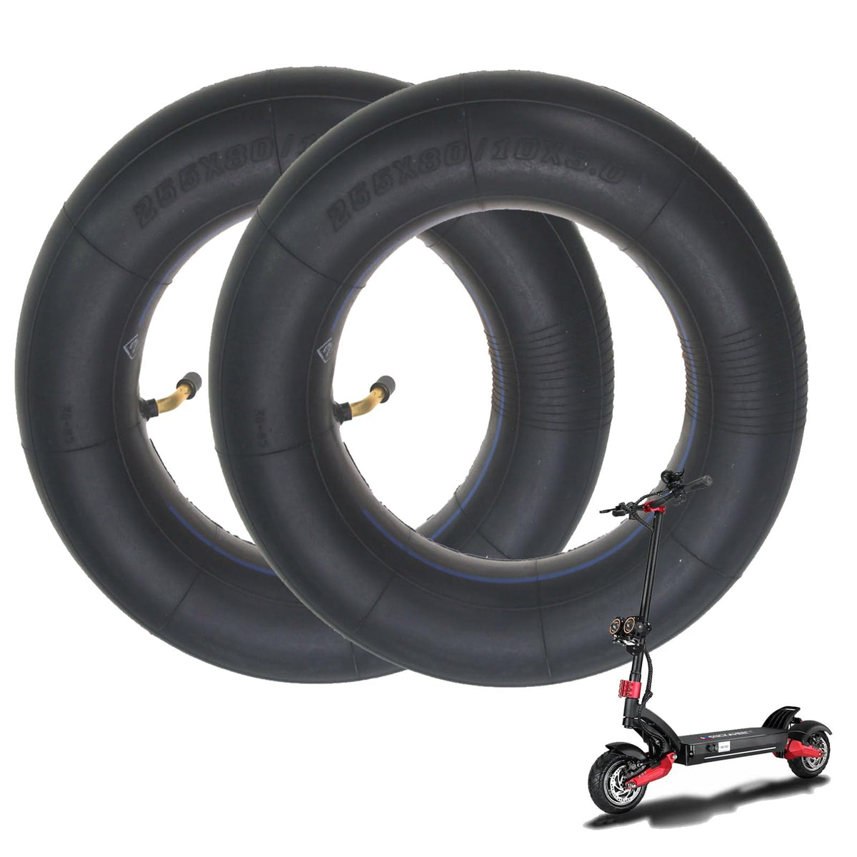 ESCKW front packaging showing two 10x3 inner tubes and benefits