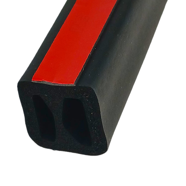 ESI front rail seal XL front view showing profile and durable EPDM benefit