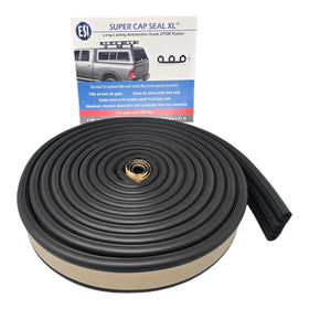 ESI Super Cap Seal XL installed on truck rail showing weatherproof fit