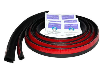 ESI tailgate seal front packaging showing product and compatibility benefit