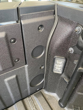 ESI tailgate seal installed on Chevrolet Silverado demonstrating water resistance benefit