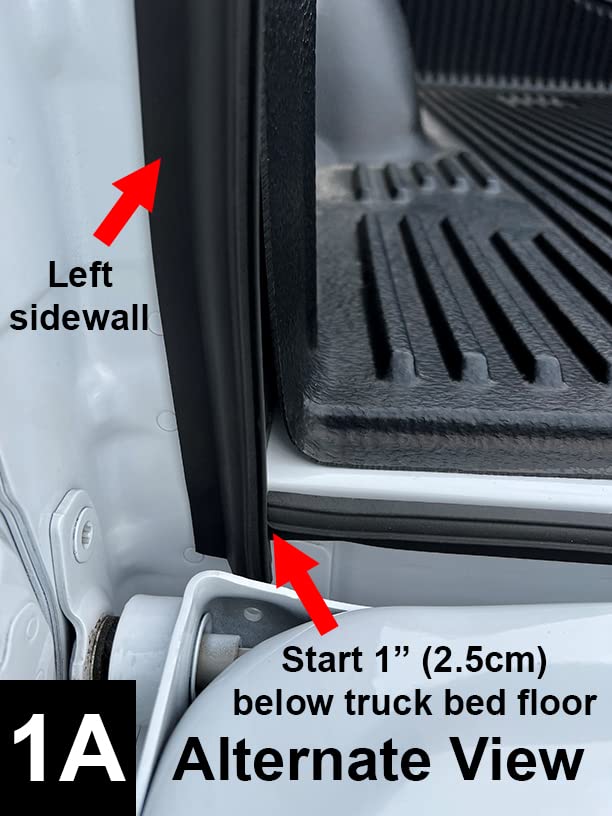 ESI installed on tailgate full view preventing dust and water intrusion
