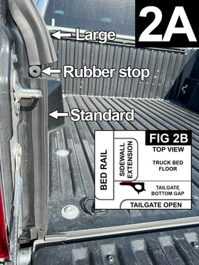 ESI tailgate seal material texture close-up showing durable EPDM rubber