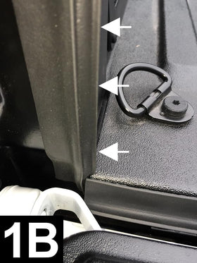 ESI tailgate seal profile close-up showing tapered seal and improved barrier