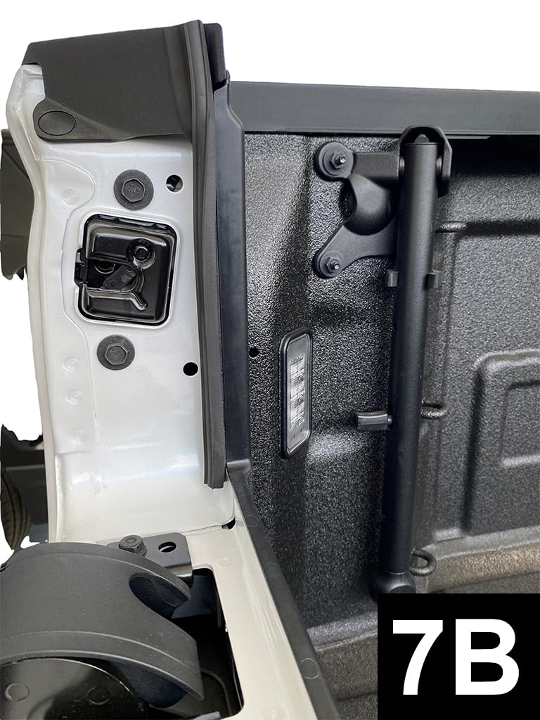 ESI tailgate seal scale comparison with ruler showing full 21ft length and coverage benefit