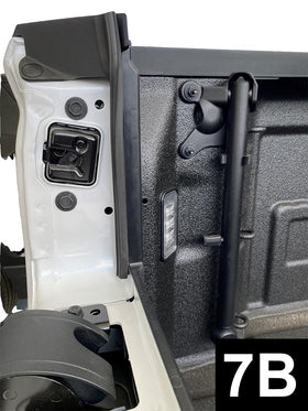 ESI tailgate seal scale comparison with ruler showing full 21ft length and coverage benefit