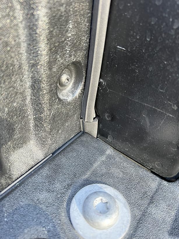 ESI tailgate seal scale comparison with ruler illustrating exact fit length