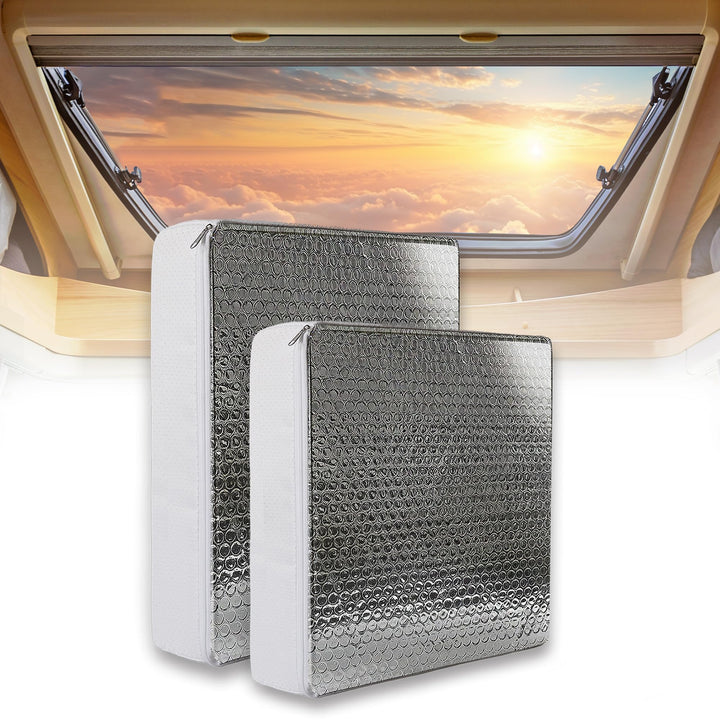 ESMING front view of packaged vent insulator showing compact storage and easy transport benefit
