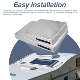 ESMING installed in an RV vent showing secure fit and immediate privacy benefits