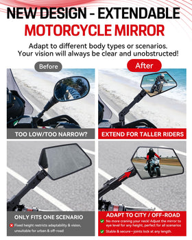 Esploratori extended stem demonstrating adjustable height comfort