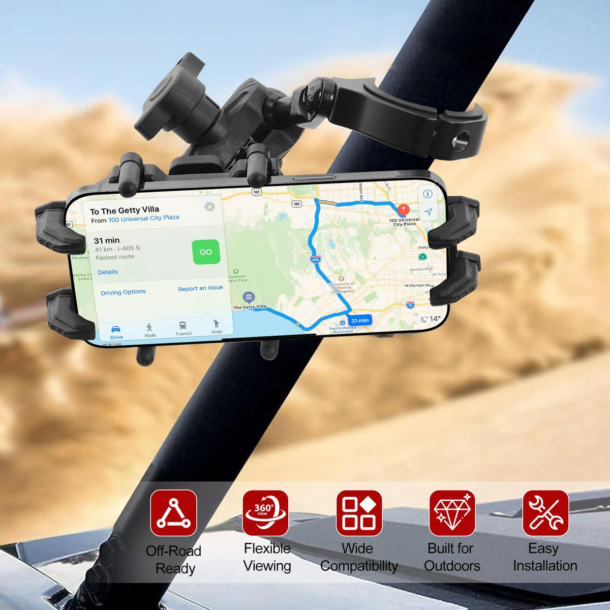 Esploratori lifestyle image on trail demonstrating rugged offroad durability