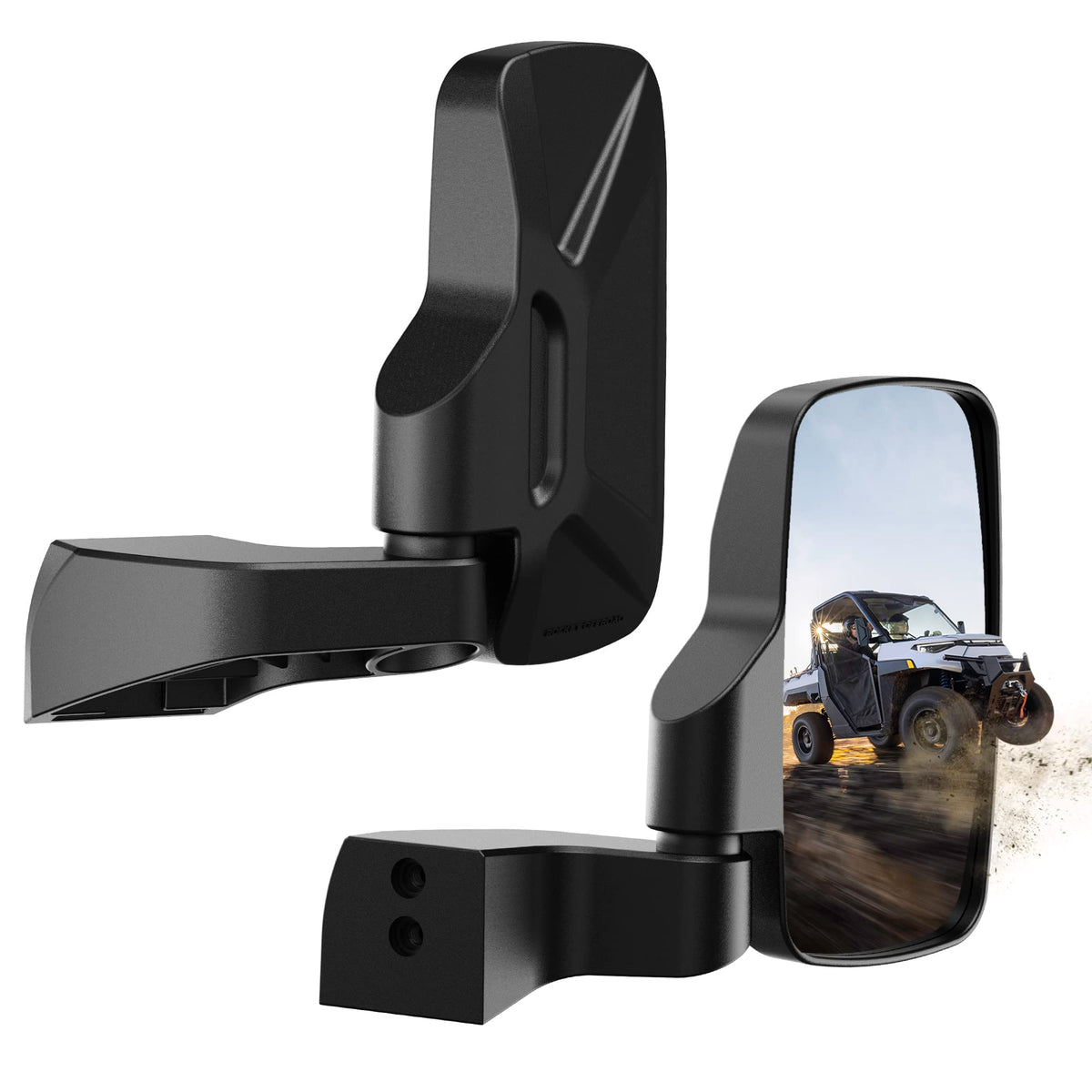 Esploratori mirror installed on Ranger in field for practical use