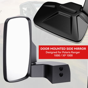 Esploratori rear view mirror option demonstrating added rear visibility