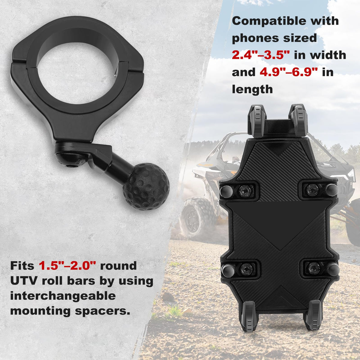 Esploratori shot of vibration damper showing shock absorption benefit