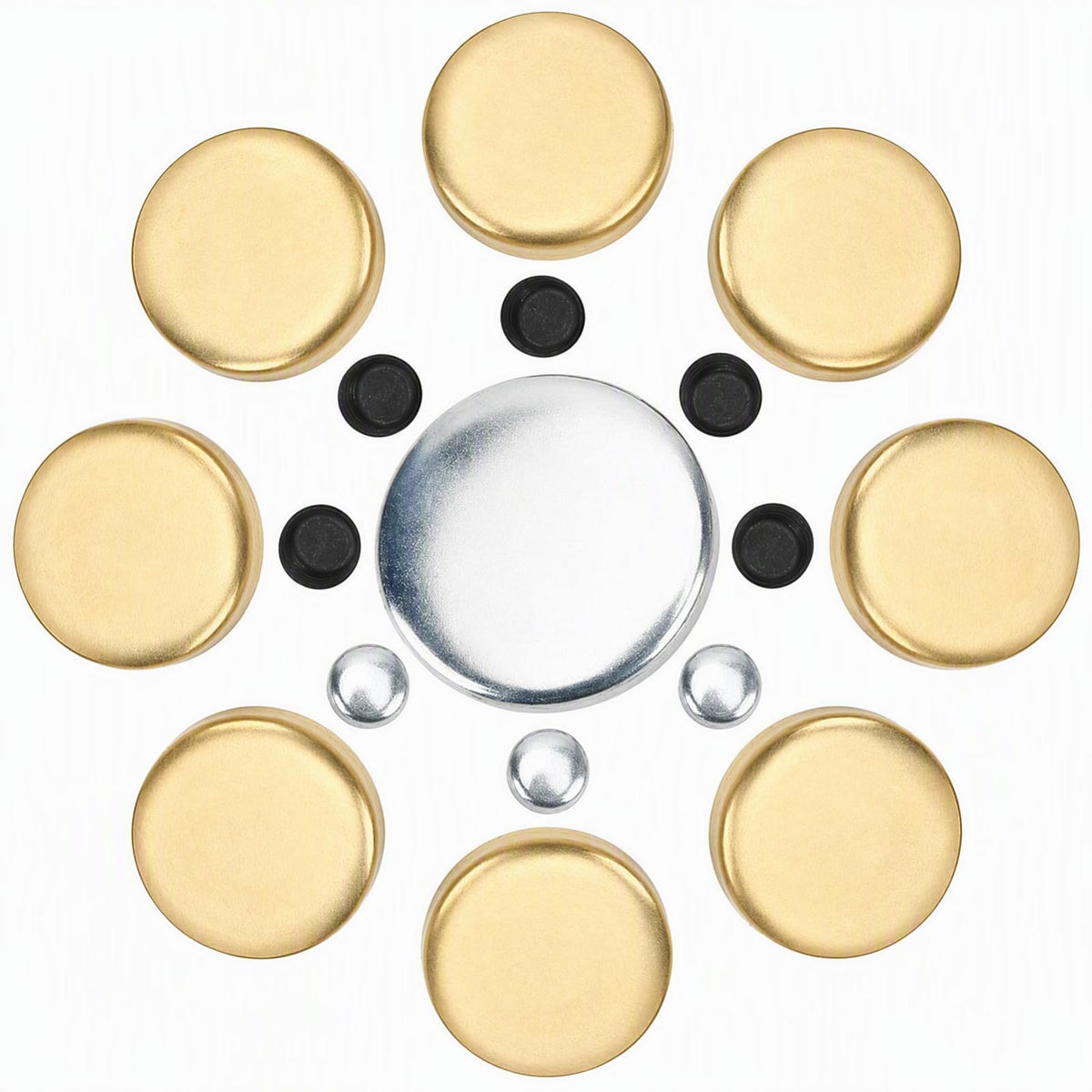 Espusta front packaging showing brass freeze plug kit for correct parts selection