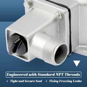 Esttlamer housing installed on Predator pump showing restored functionality