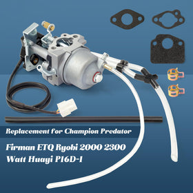 Close-up of Esttlamer P16D-1 carburetor detailing precision casting and fuel passage clarity