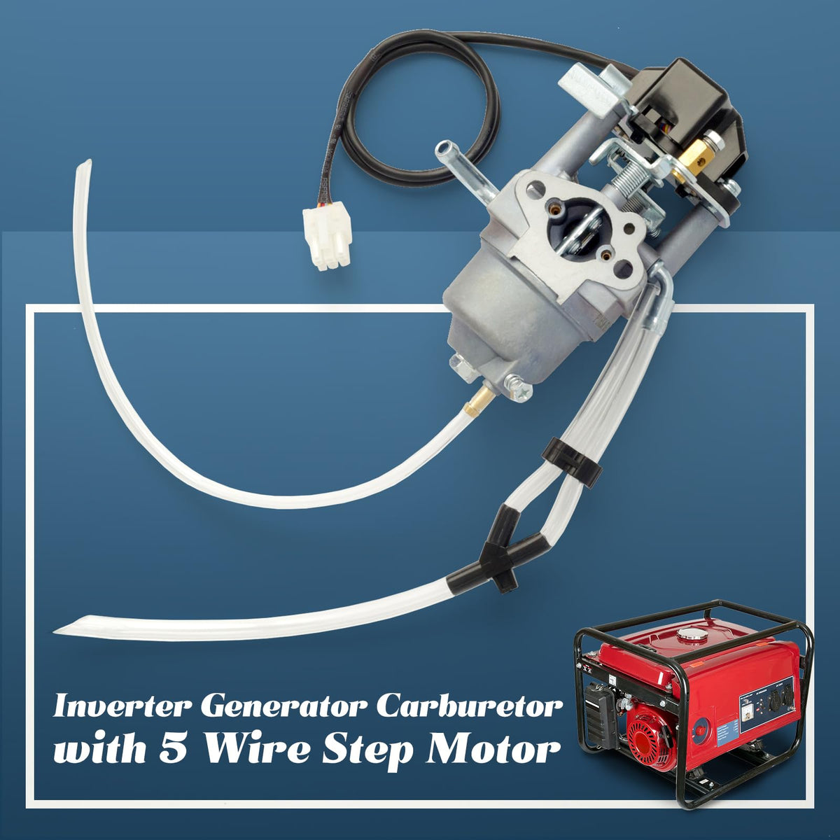 Esttlamer fuel lines and gaskets included with P16D-1 kit for simple, leak-free installation