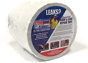 EternaBond RoofSeal front packaging showing white 6x10 tape and product labeling for quick identification and confidence