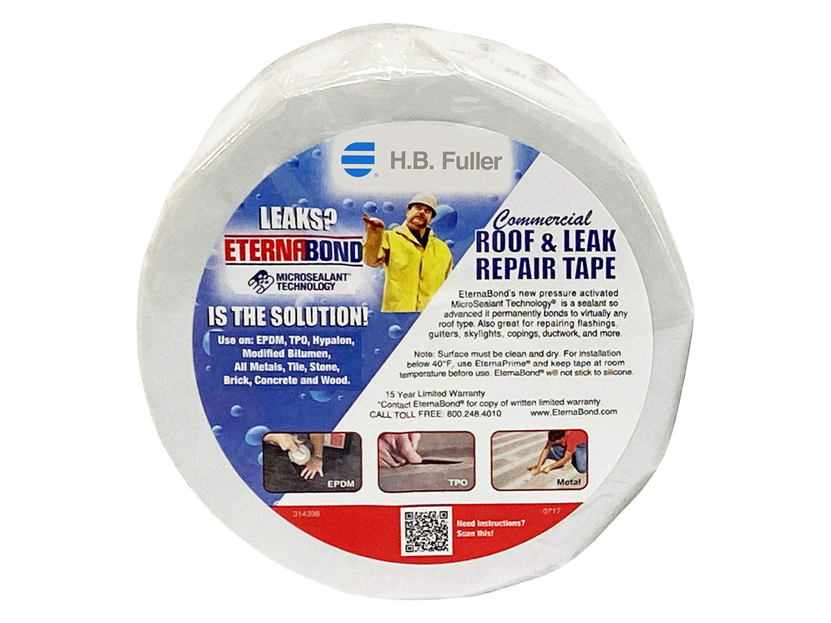 EternaBond WebSeal close-up texture of woven polyester and MicroSealant for durable seal