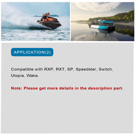 Eterpace starter motor installed on a Sea-Doo engine demonstrating correct fit
