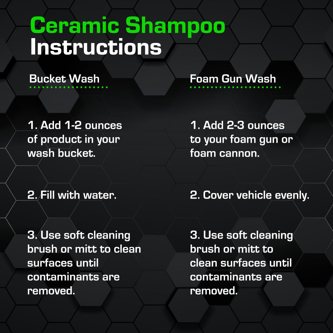 Ethos Handcrafted Car Care shampoo used on vehicle in driveway delivering glossy finish
