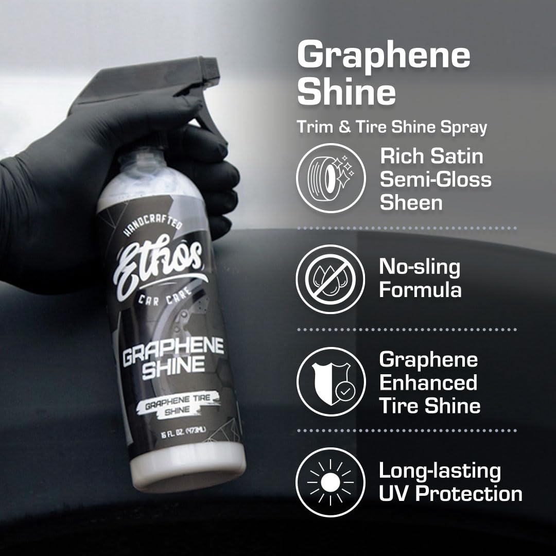 Ethos Handcrafted Car Care spray nozzle close-up for precise application