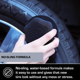 Ethos Handcrafted Car Care texture droplet demonstrating non-greasy finish