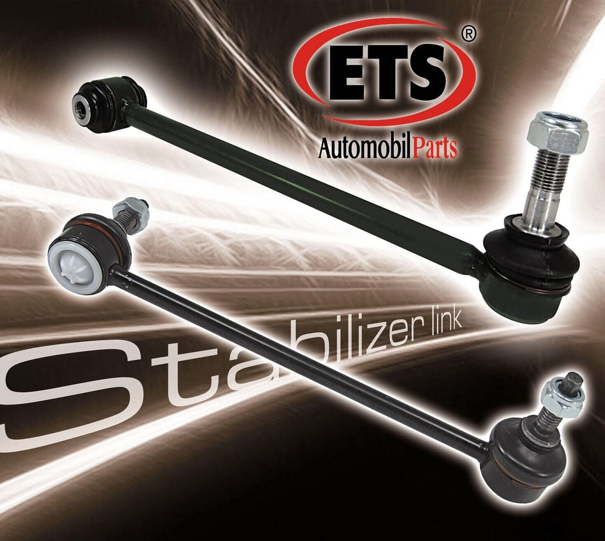 ETS mechanic installing links in garage for reliable fleet performance