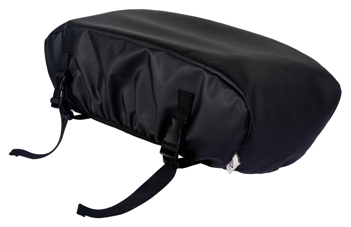 Eudora front cover view showing full protection and compact profile benefit
