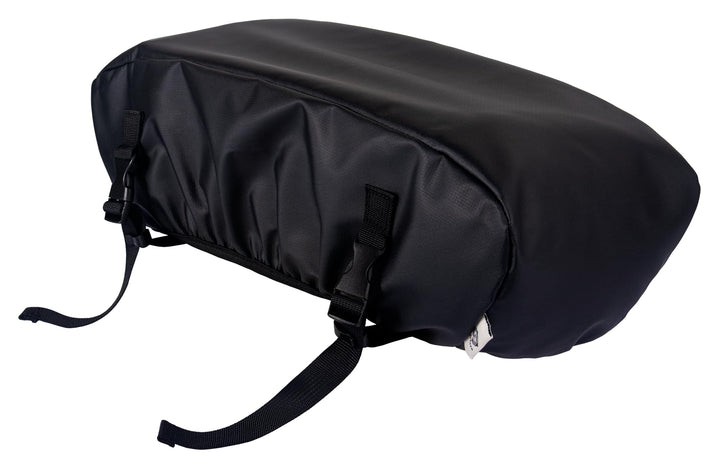 Eudora front cover view showing full protection and compact profile benefit
