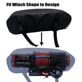 Eudora side view highlighting coverage over winch body and corrosion prevention