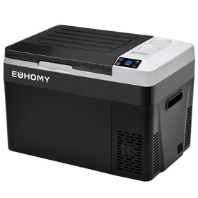 EUHOMY compressor close-up highlighting fast cooling performance
