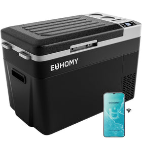 EUHOMY front view closed showing compact portability and durable casing