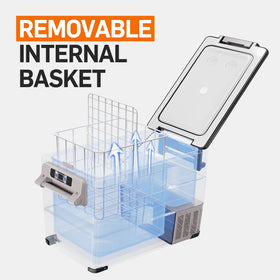 EUHOMY detachable handle and side profile for easy carrying benefit