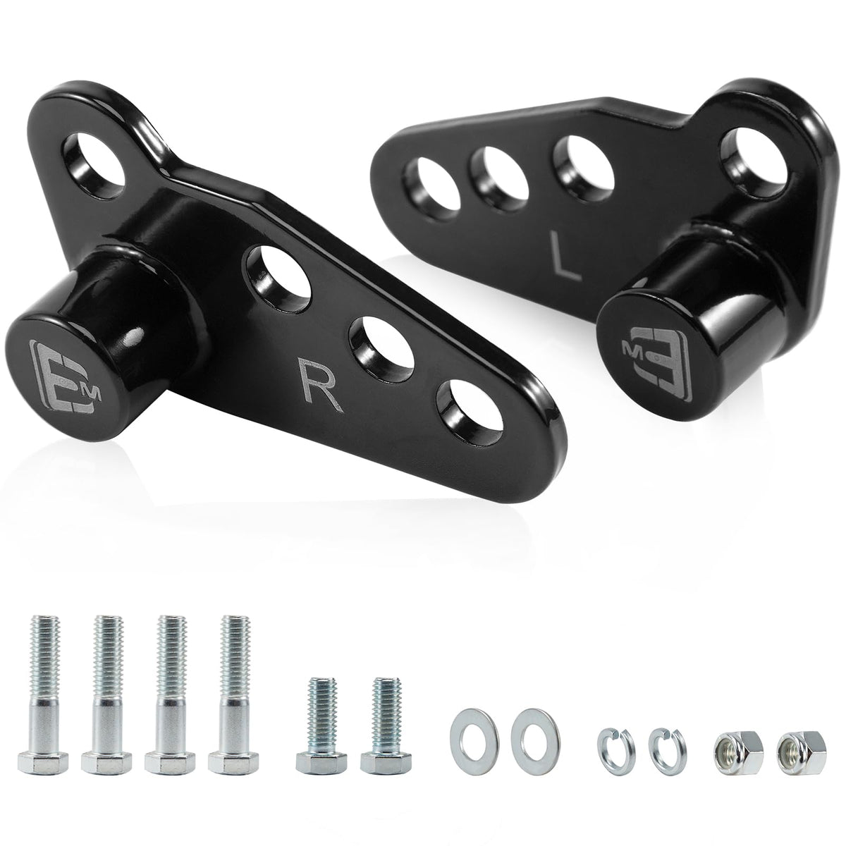 Eumti front packaging showing complete lowering kit and clear benefits